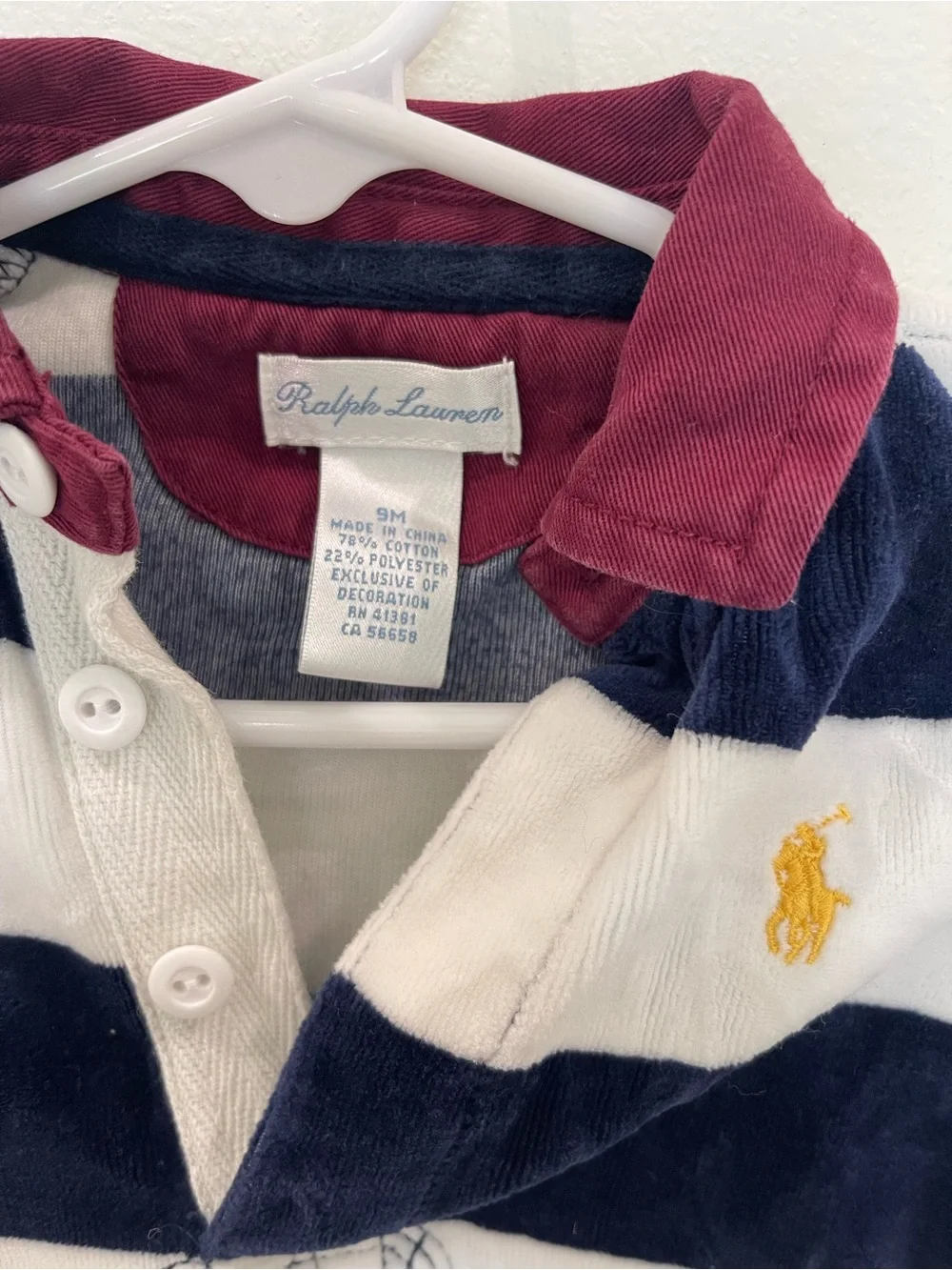 Ralph Lauren soft footed